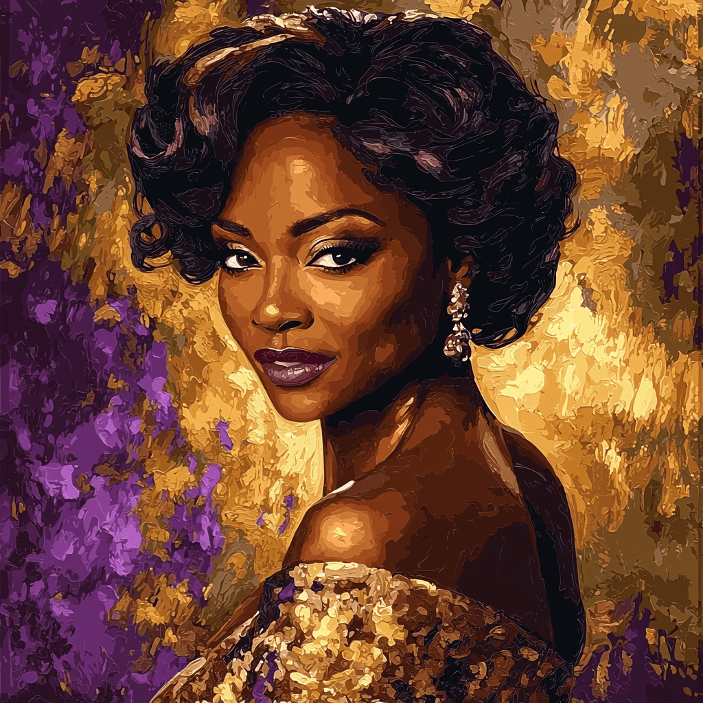Viola Davis: The Resolute Voice Of Strength Paint By Color