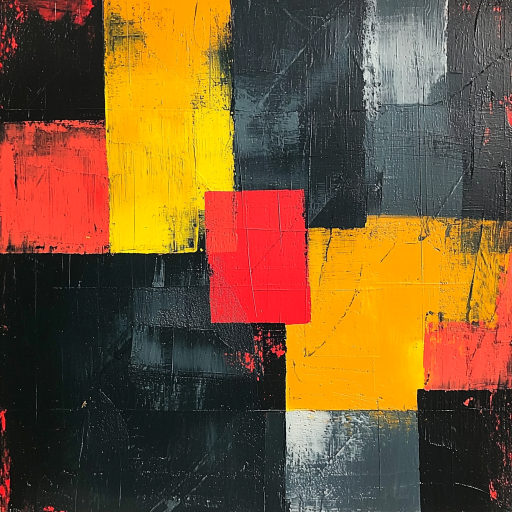 Joan Miró Inspired The Play Of Shadows Number Painting