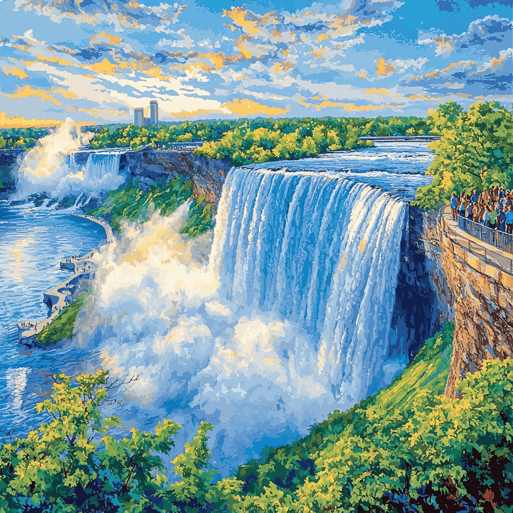 Niagara Falls State Park Paint By Number