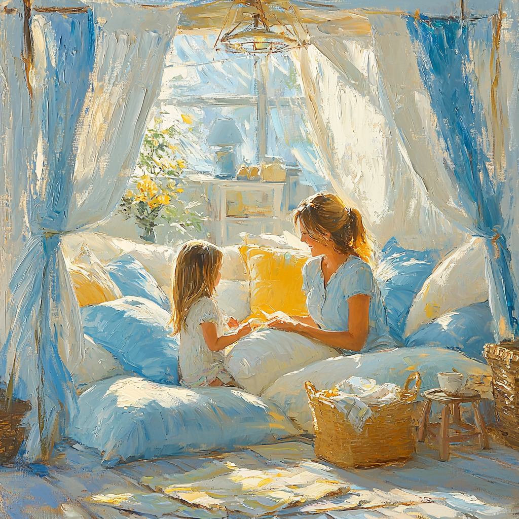 Pillow Fort Dreams Numbered Painting Kits