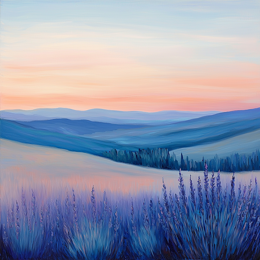 Leonardo Da Vinci Inspired Soft Horizons Numbered Painting Kits