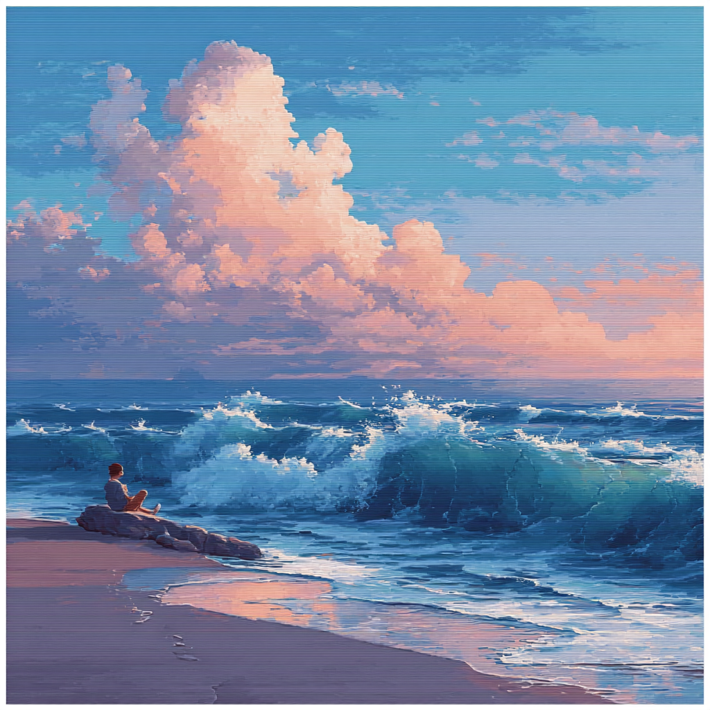 Lullaby Of The Seas Number Painting