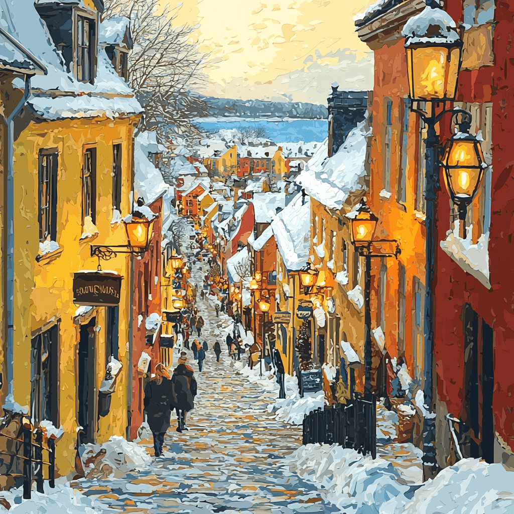 Gamla Stan - Stockholm Painting Number Kit