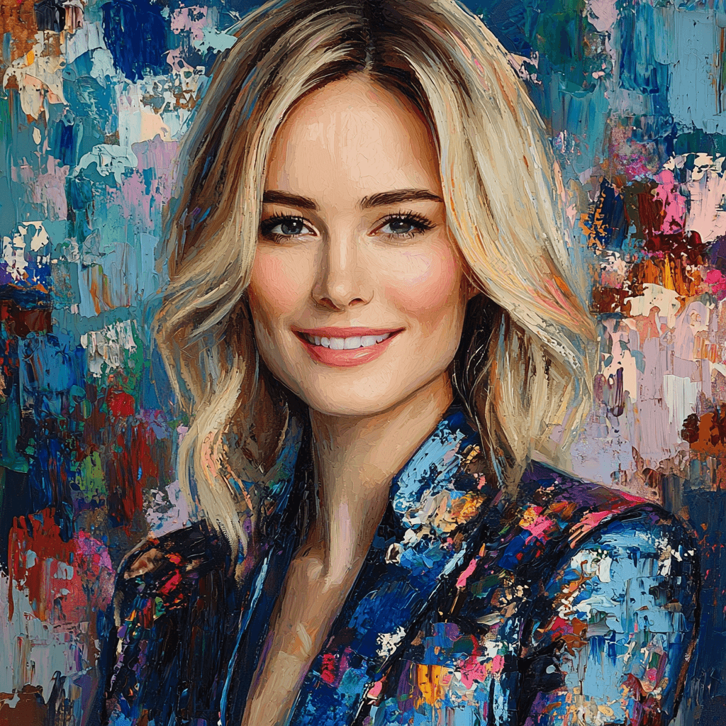 Emily Blunt: The Daring Spirit Of A Hollywood Star Painting Number Kit