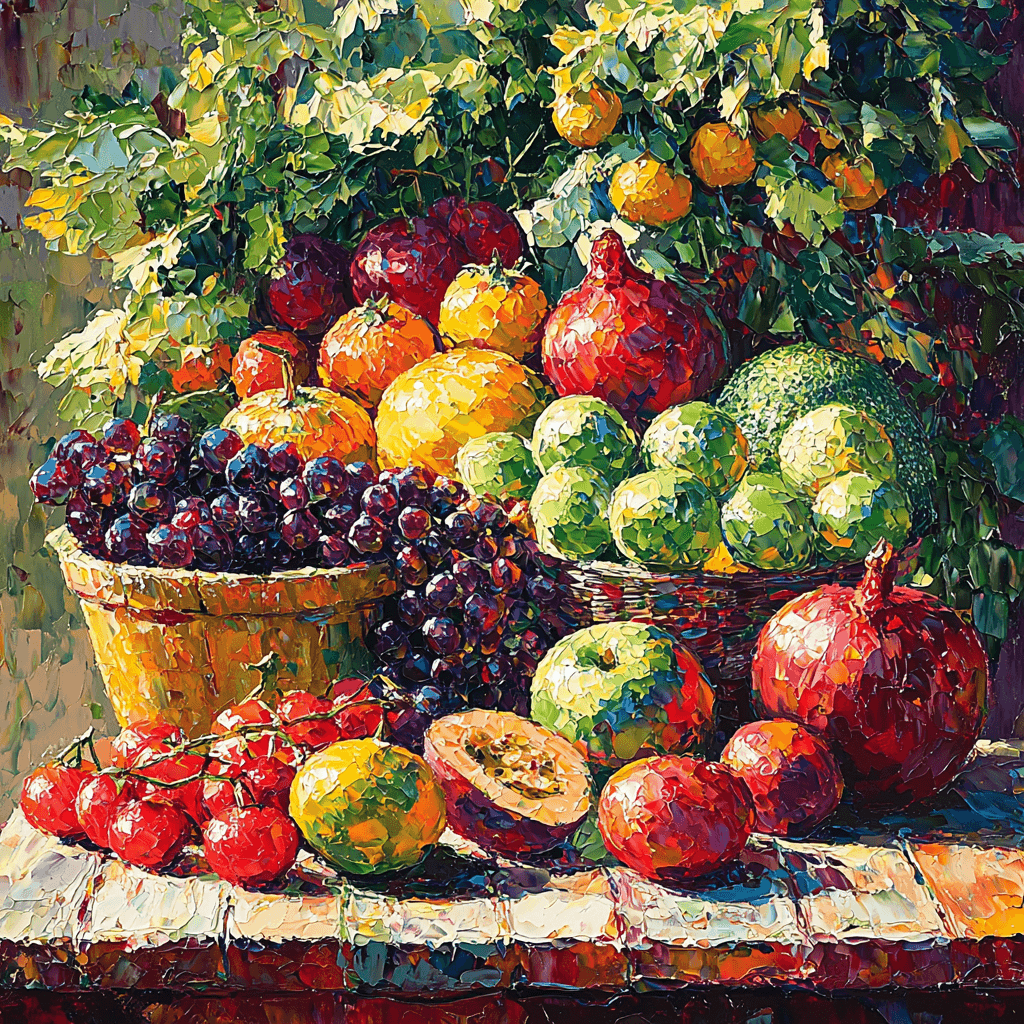 Cézanne Inspired Summer Harvest DIY Paint By Numbers