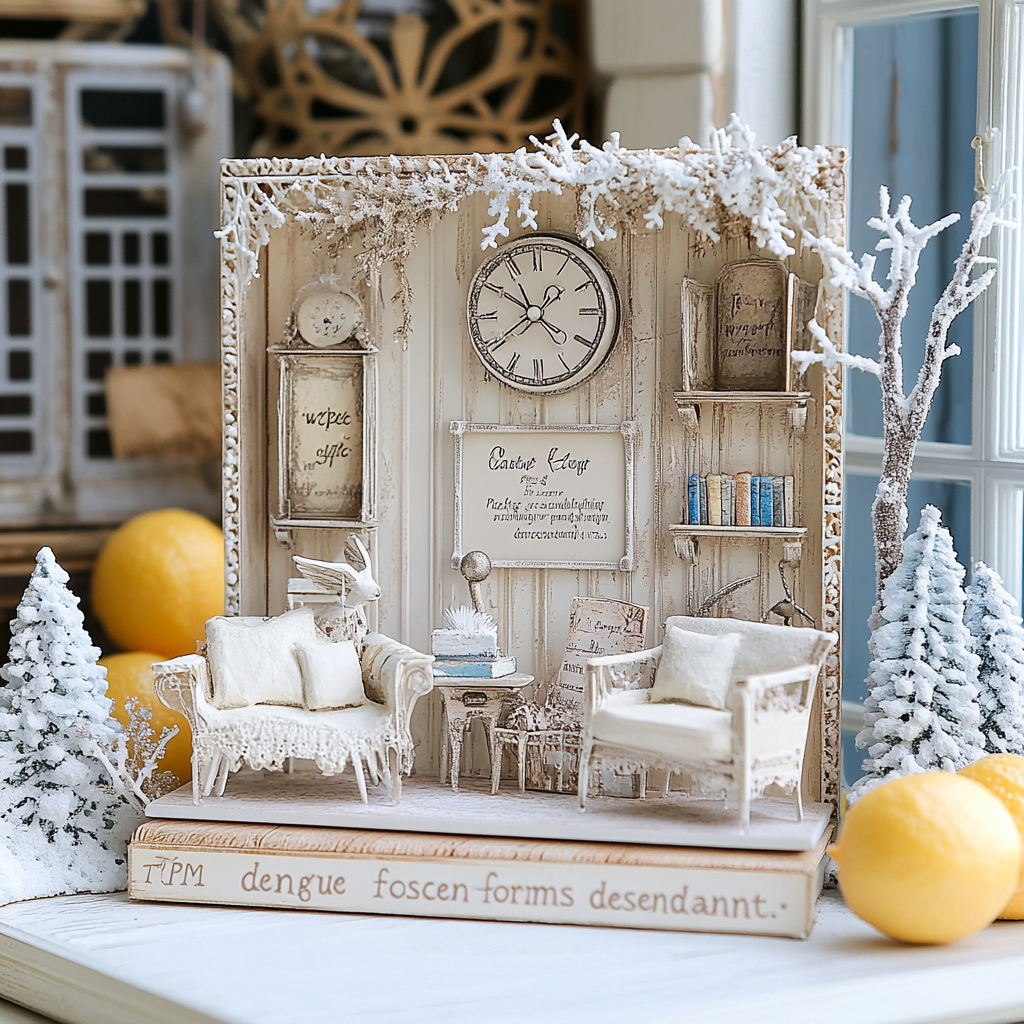 Dali Inspired Surreal Desert Dreamscape Number painting