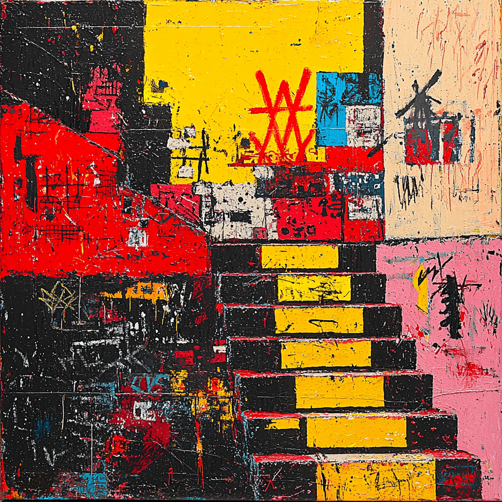 Jean-Michel Basquiat Inspired Rhythms Of Resistance Paint By Numbers Kits