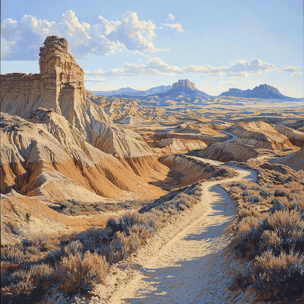 Bardenas Reales - Spain Paint By Numbers
