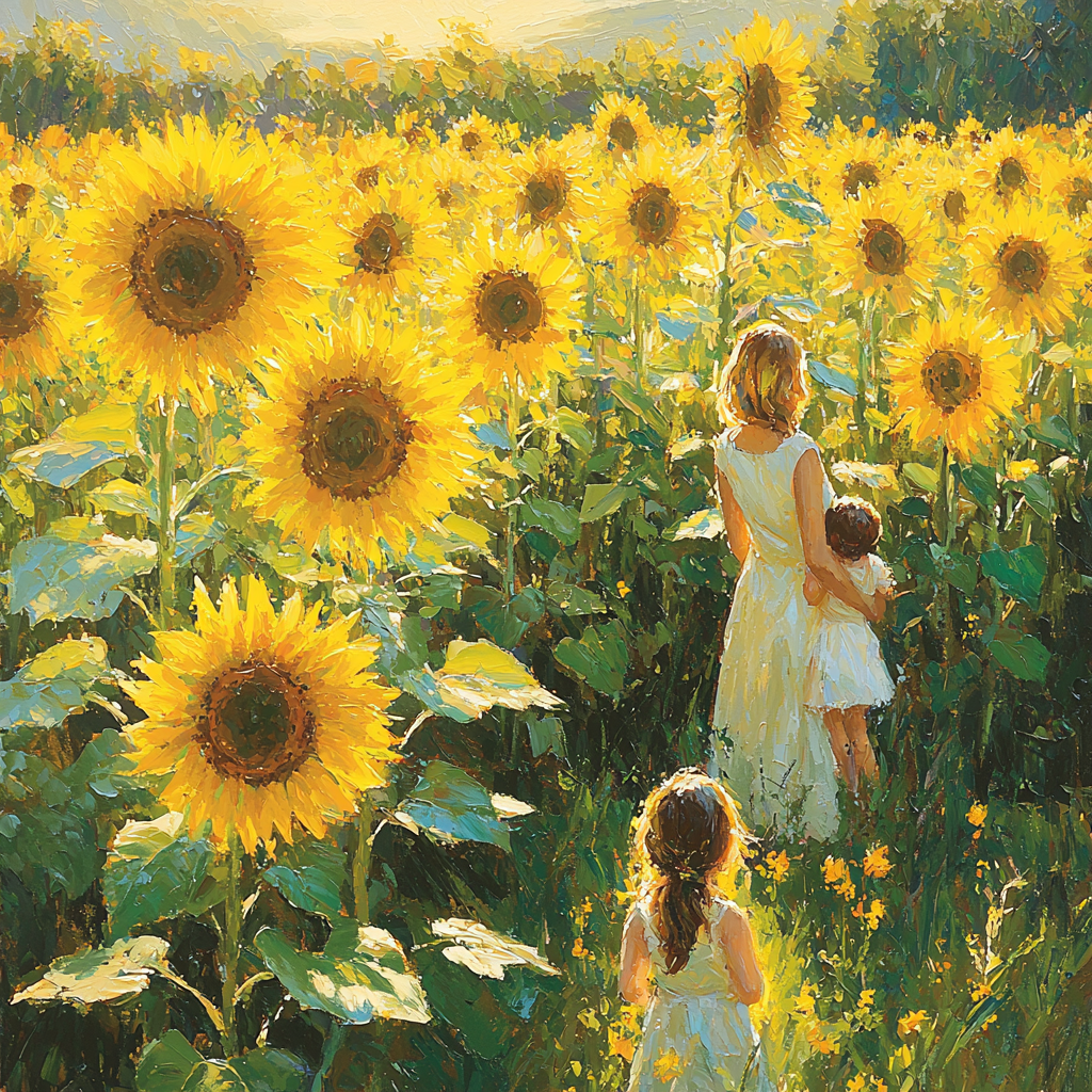 Radiance Of A Mother's Love Paint By Number