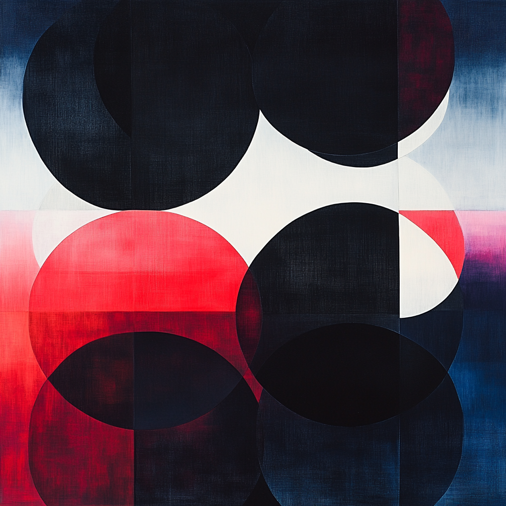 Kazimir Malevich Inspired Cosmic Harmony DIY paint by numbers