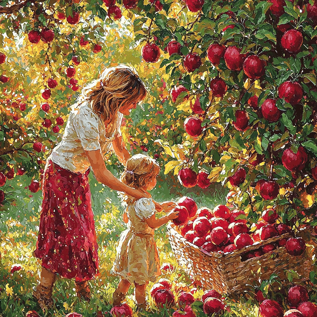 The Apple Orchard Paint By Number