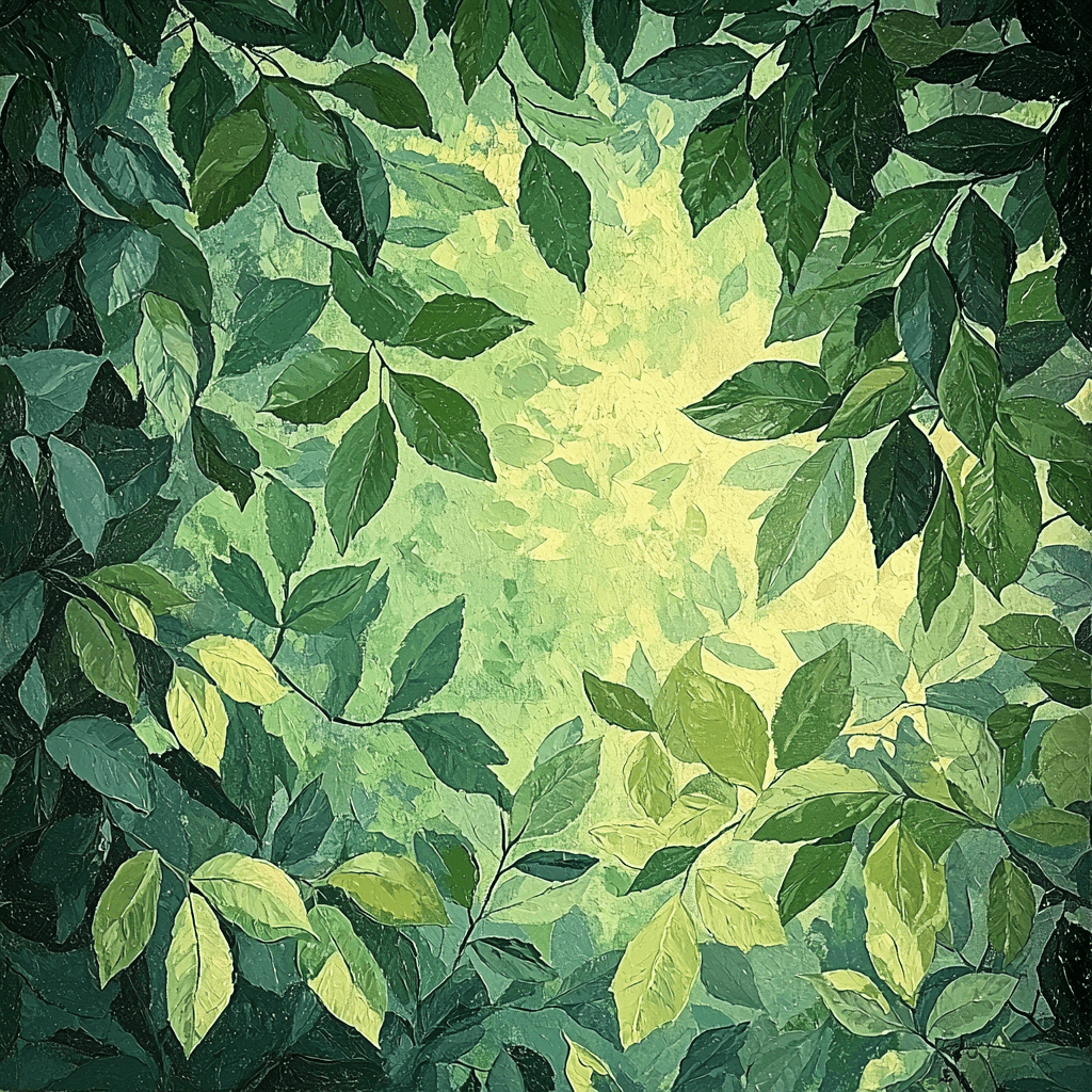 Edgar Degas Inspired A Symphony Of Leaves Numbered Painting Kits