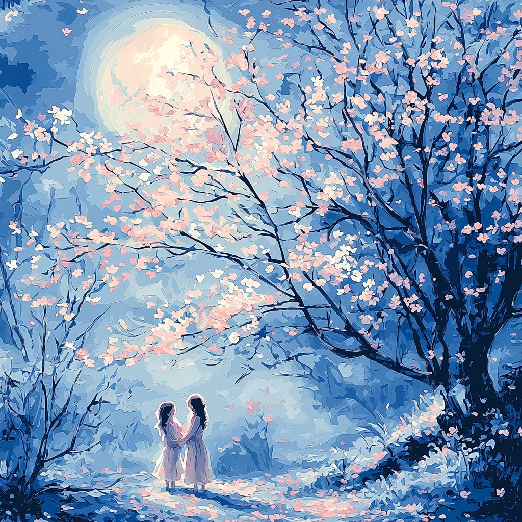 Under The Cherry Moon Paint By Numbers Art