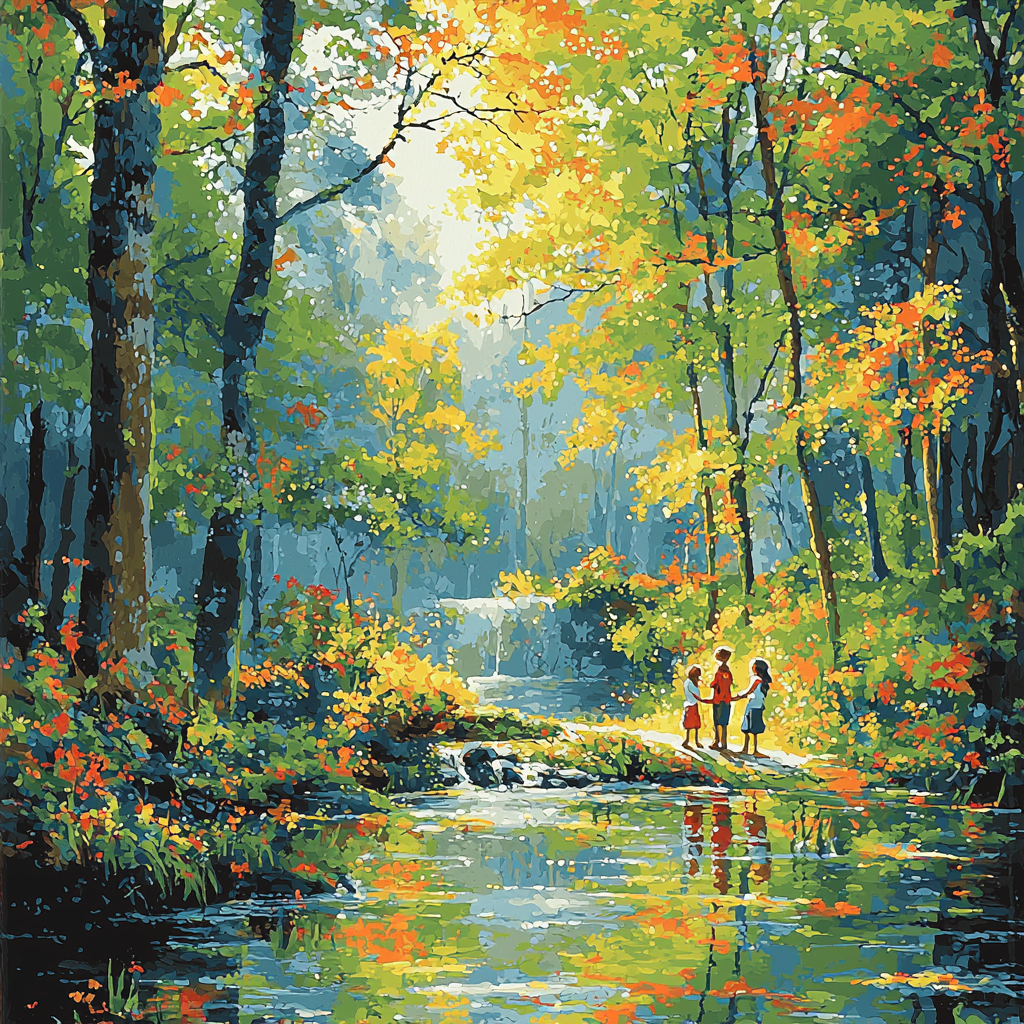 Nature's Heartbeat Paint By Numbers Art