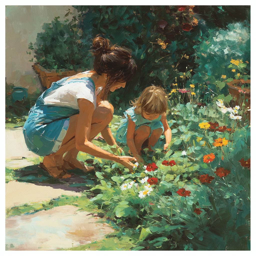Mommy's Garden Paint By Numbers Kits