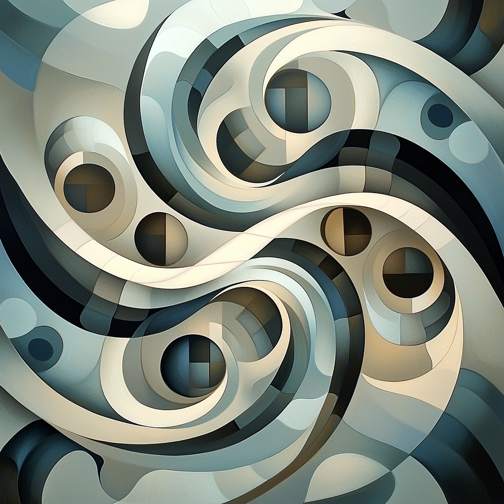 M.C. Escher Inspired The Illusion Of Infinity Paint By Numbers