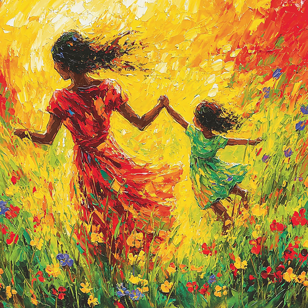 Dancing In The Meadows Paint By Number