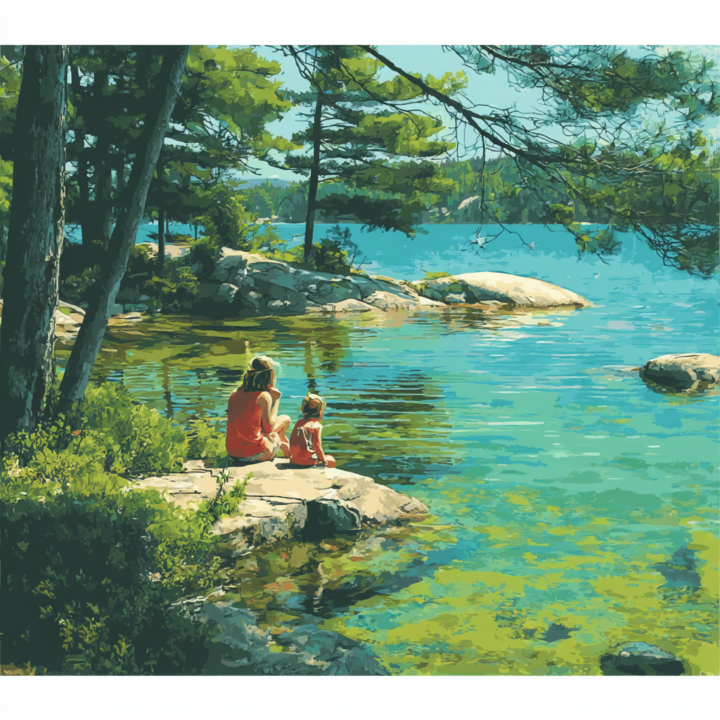 Quiet Moments Of Reflection Paint By Color