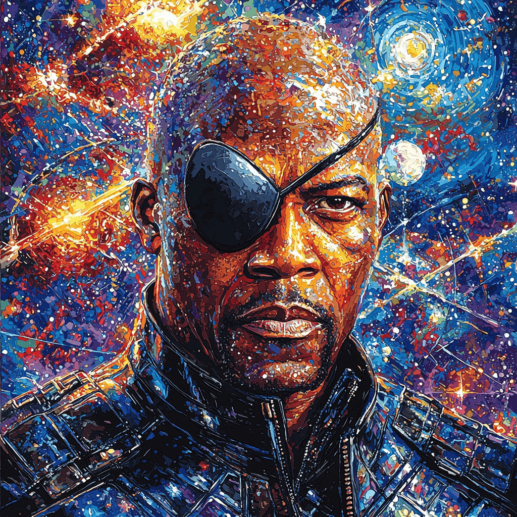 Samuel L. Jackson: The Unyielding Force Of Nick Fury Numbered Painting Kits