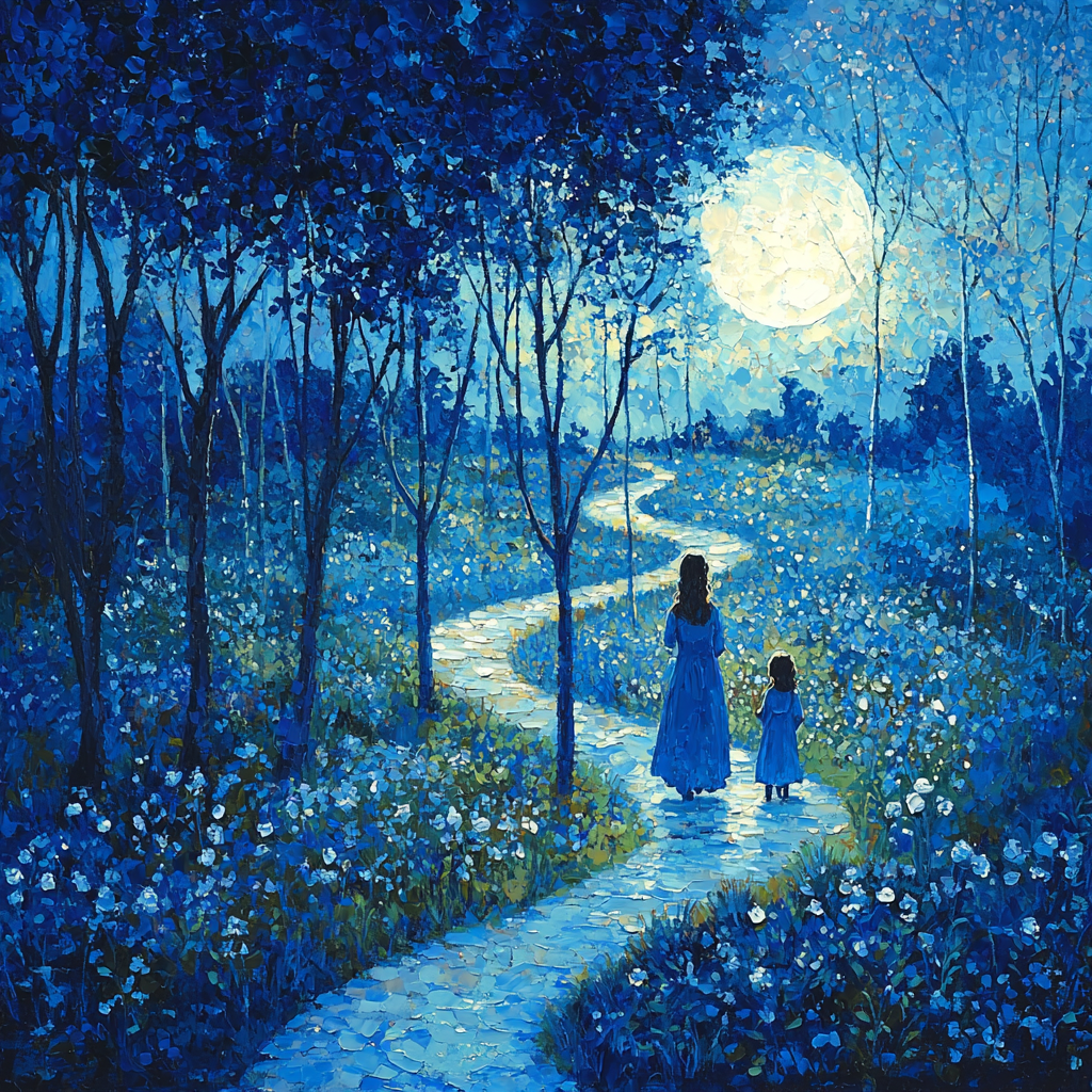 Moonlit Path Paint By Number