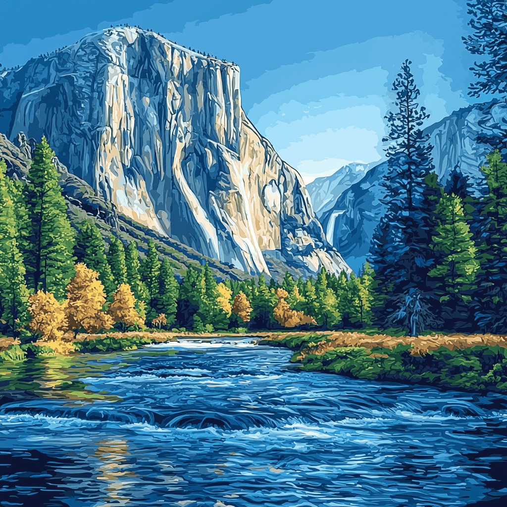 Yosemite National Park - United States Painting By Numbers Kit
