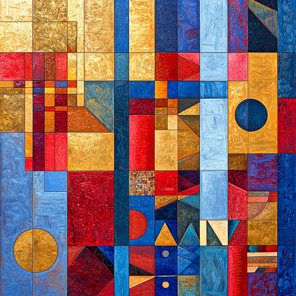 Wassily Kandinsky Inspired Cultural Patterns Paint By Number