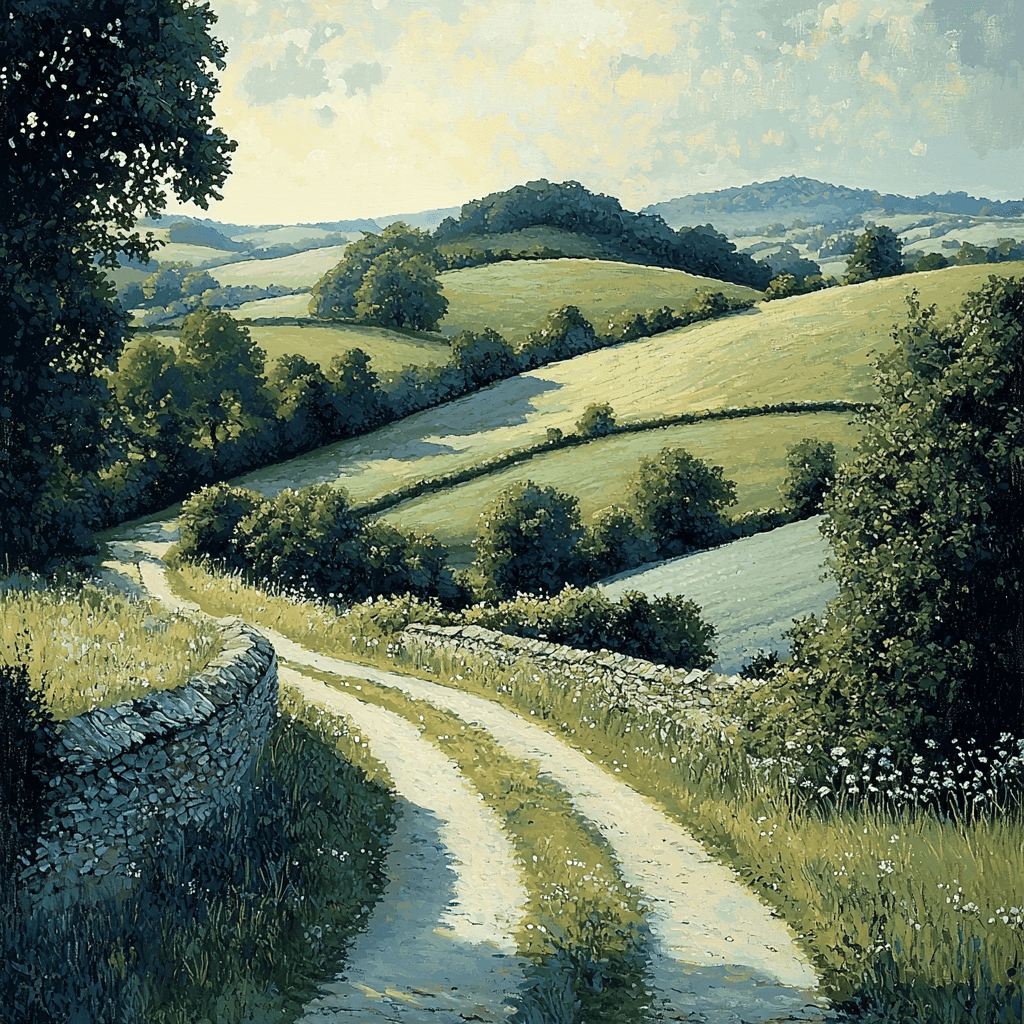 John Constable Inspired Serenity Of Rural Landscapes Paint By Numbers Kits