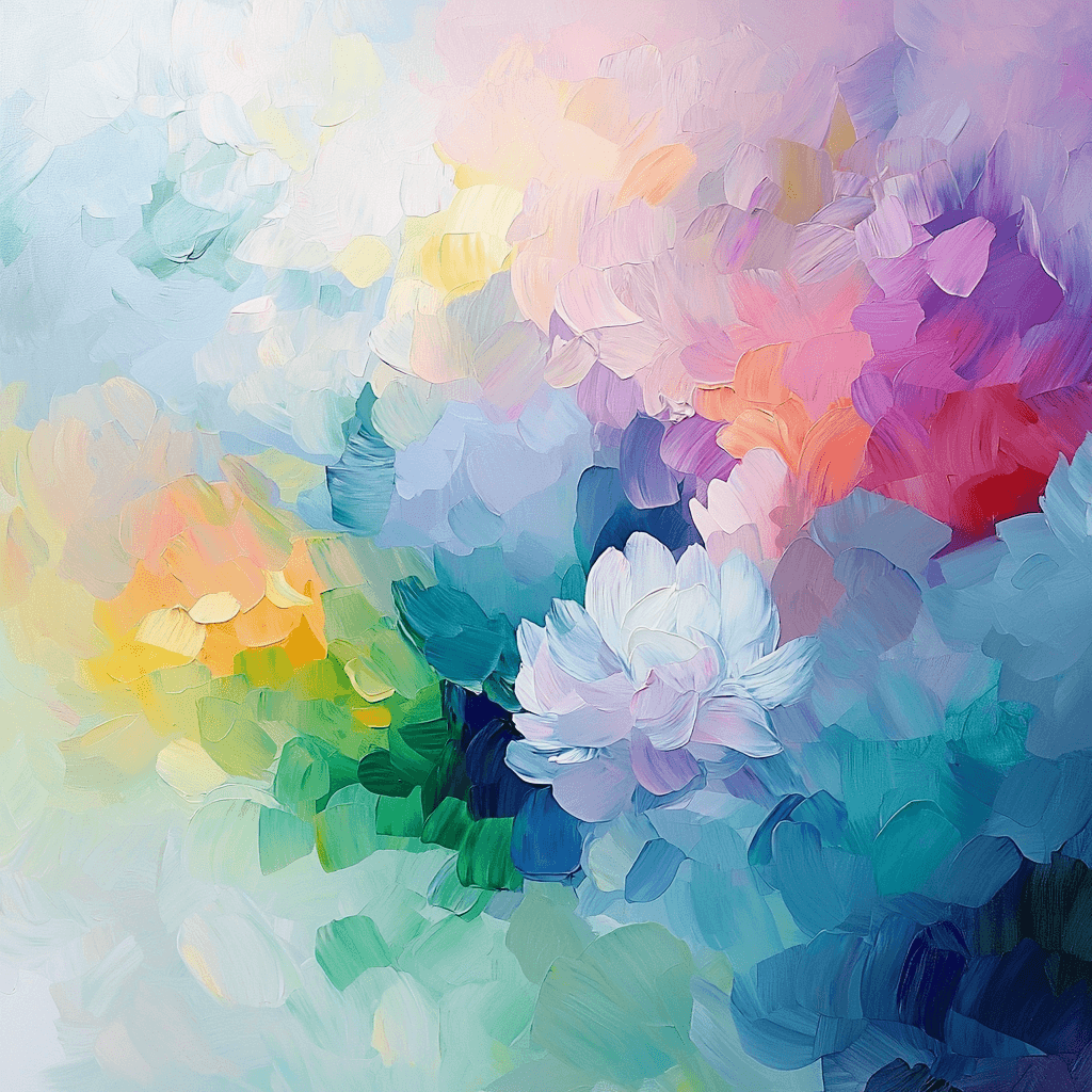 Paul Cézanne Inspired Infinite Blossom Flow Paint By Numbers