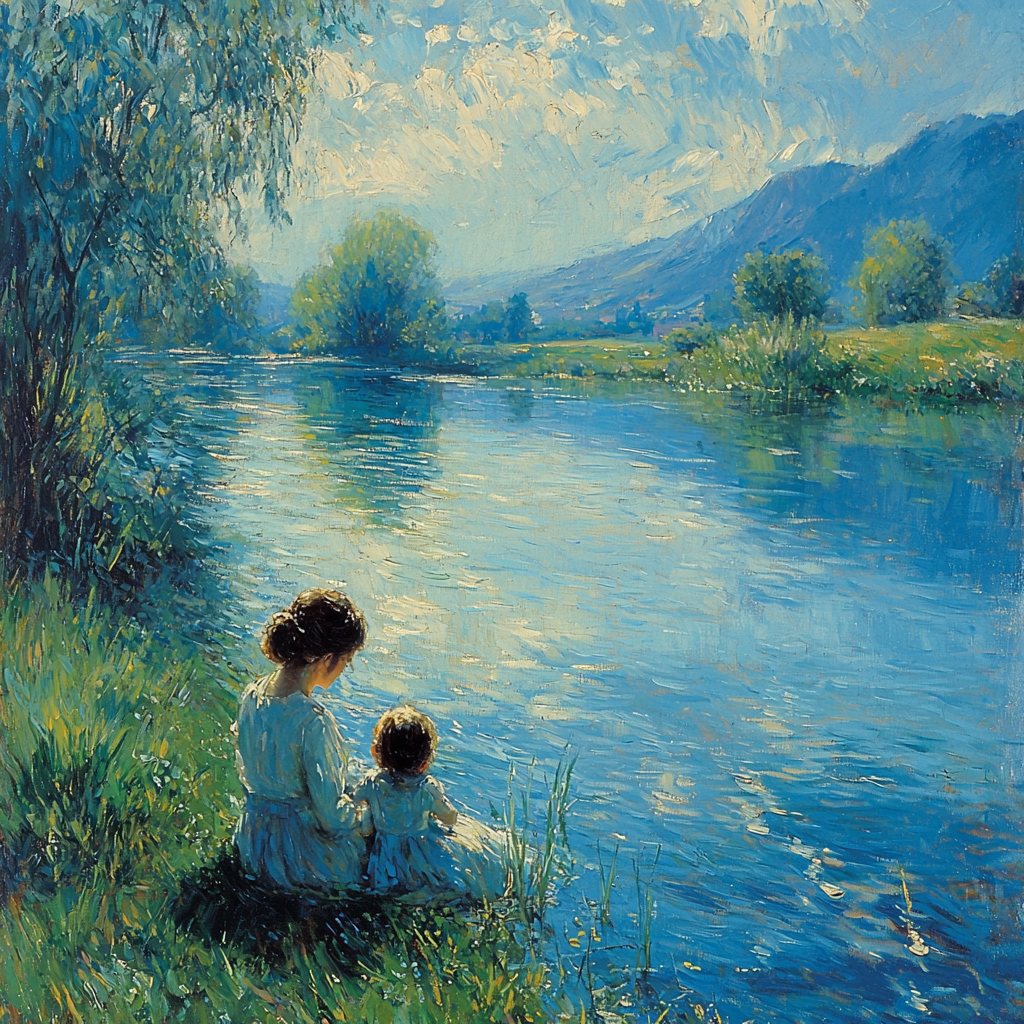 River Of Love Painting By Numbers Kit