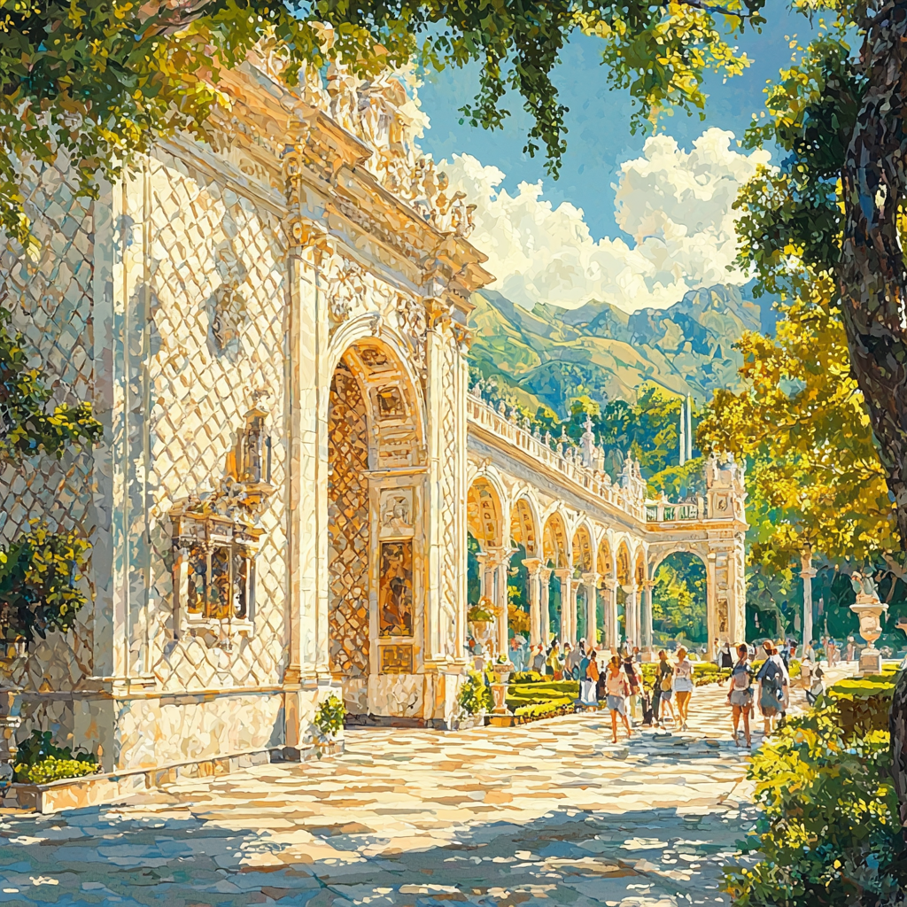 Palazzo Dei Diamanti Paint By Color