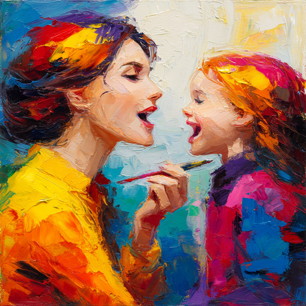 An Artistic Heart Painting Number Kit