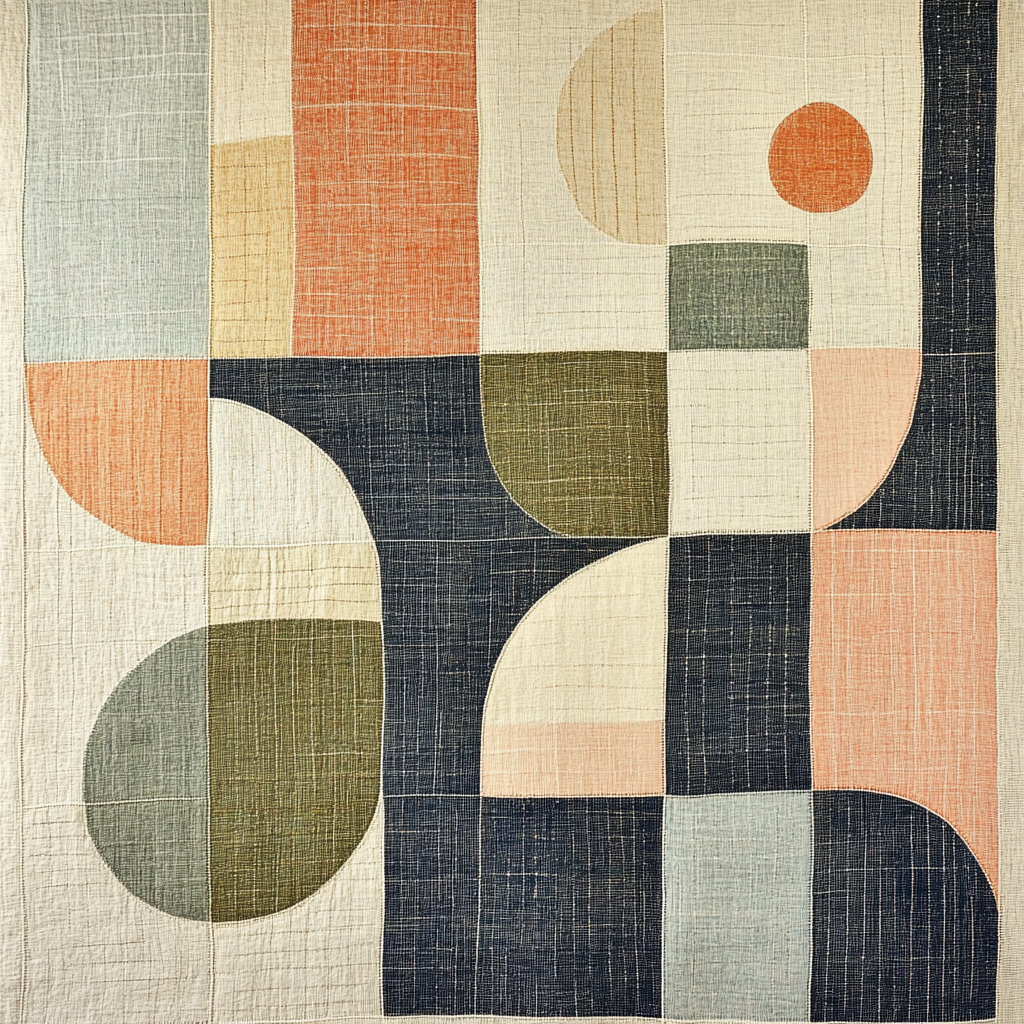 Paul Klee Inspired Lunar Tapestry Number painting