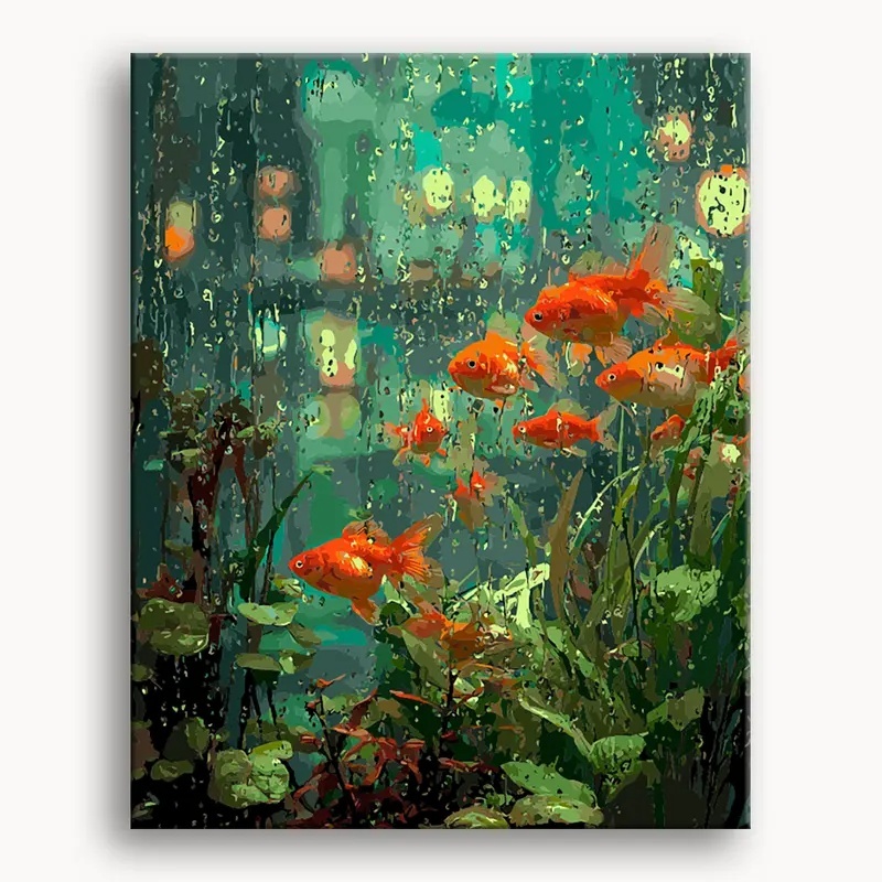 Animals Themed Painting By Numbers Kit 