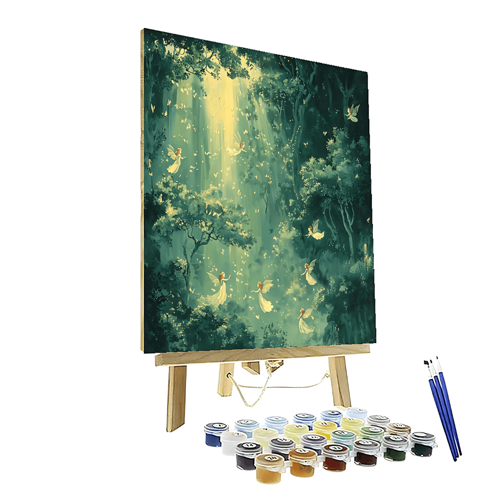 Arthur Rackham Inspired Timeless Fairytales - DIY Painting By Numbers Kit