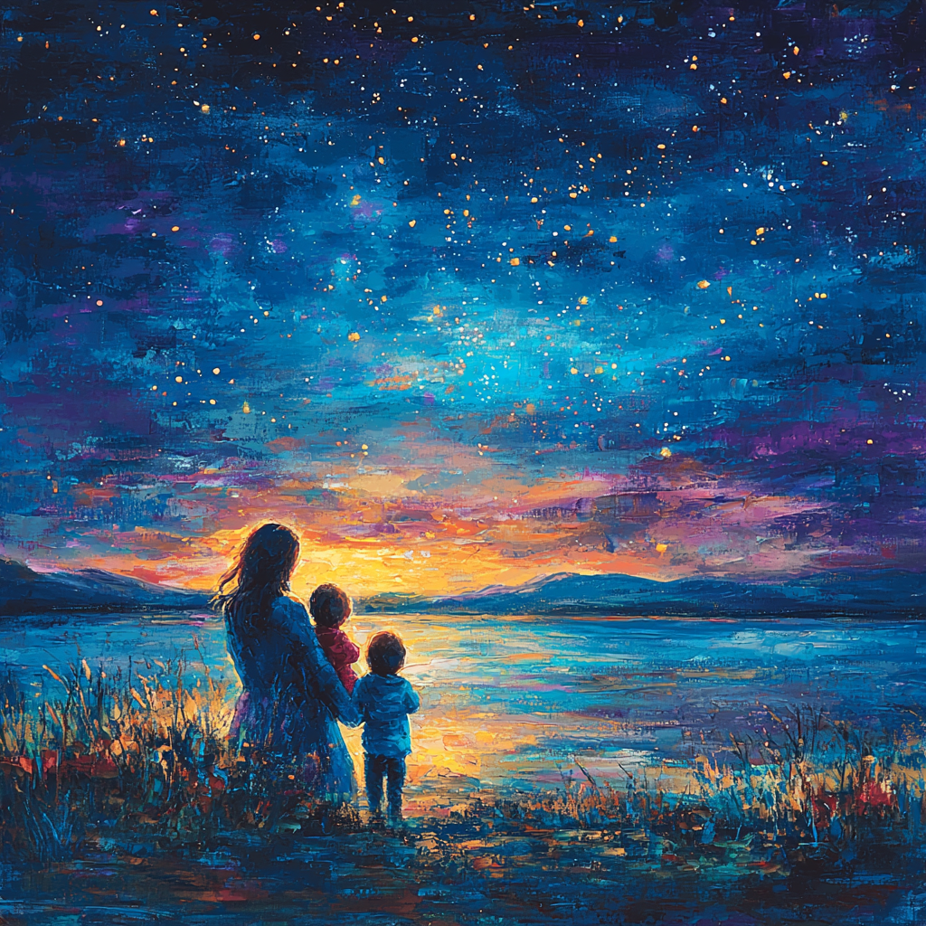Lullabies Under The Stars DIY Paint By Numbers