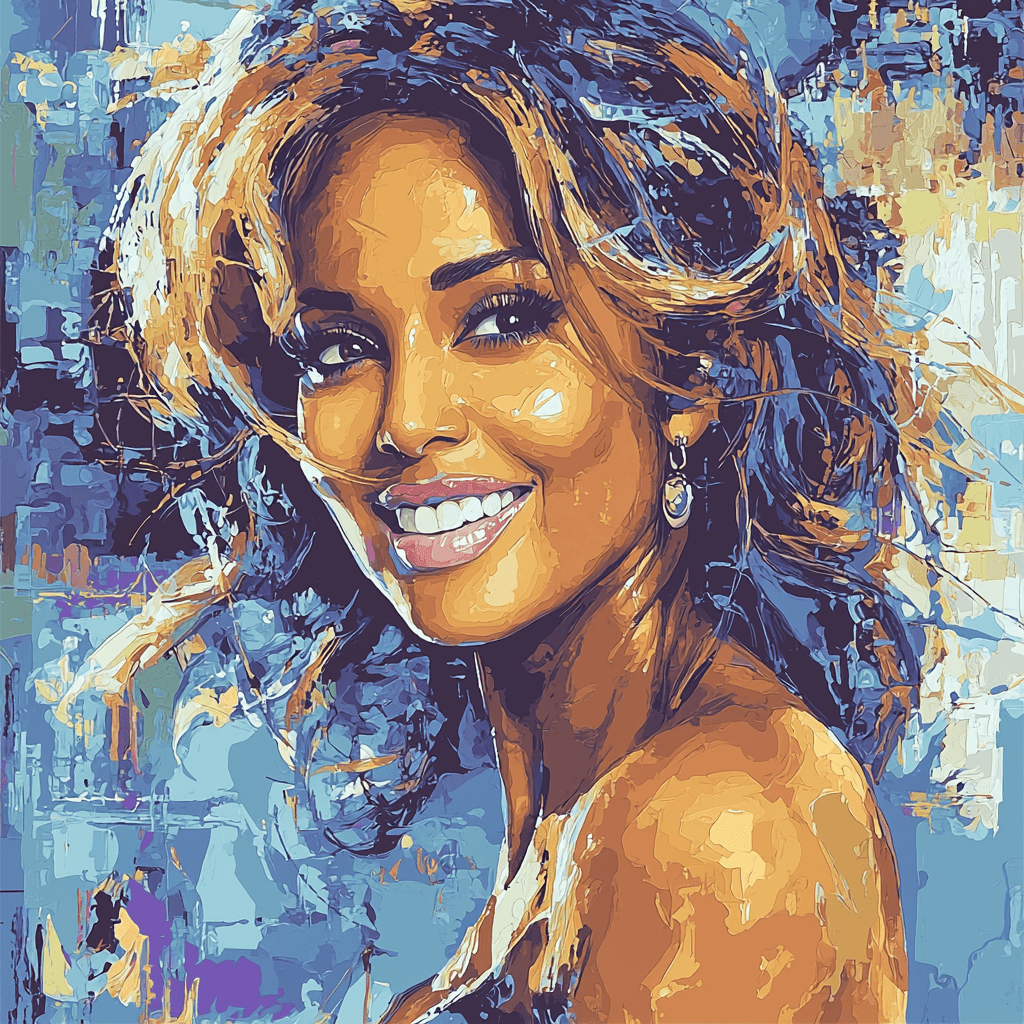 Halle Berry: The Fearless Icon Of Empowerment Painting Number Kit