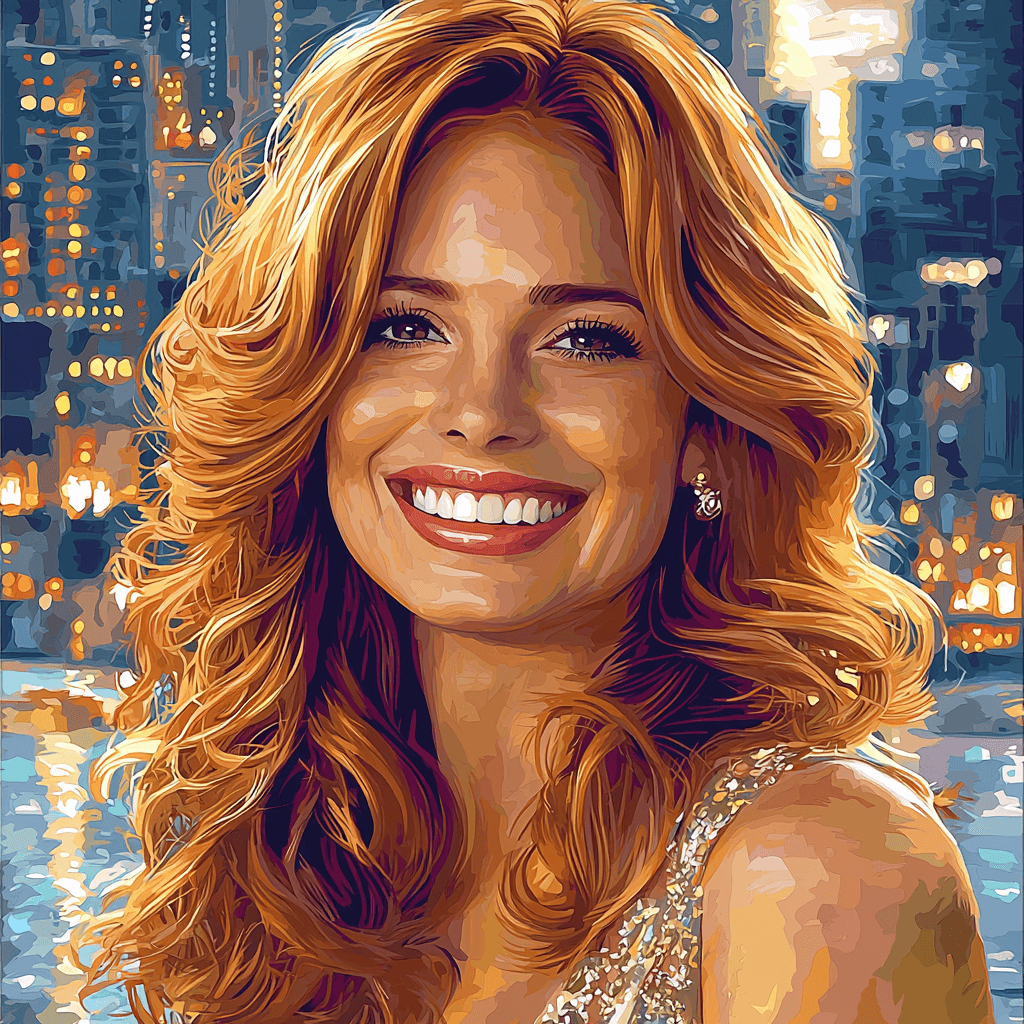 Julia Roberts: The Iconic Smile Of A Pretty Woman Painting By Numbers Kit