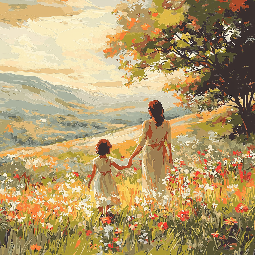 Harmony In A Meadow Paint By Number