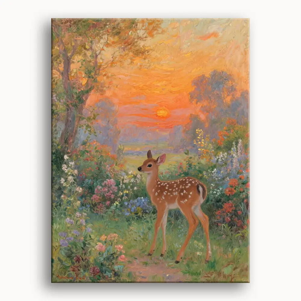 Happy Painting Exclusive DIY Paint by Number Kit Stress Relief Relaxation Toys Beginner Painting Kits Handicrafts with Lions Flowers & Birds Designs