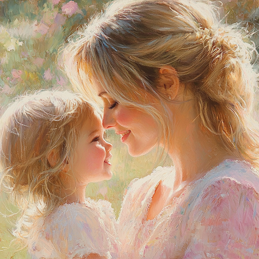 The Magic Of Motherhood Painting By Numbers Kit