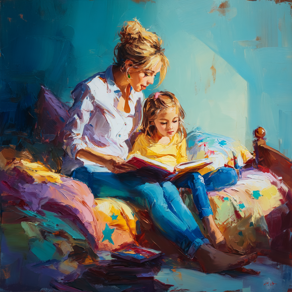 Story Time With Mom DIY Paint By Numbers