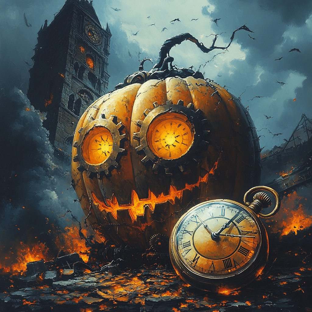 Clockwork Jack Timekeeper Paint by numbers kits