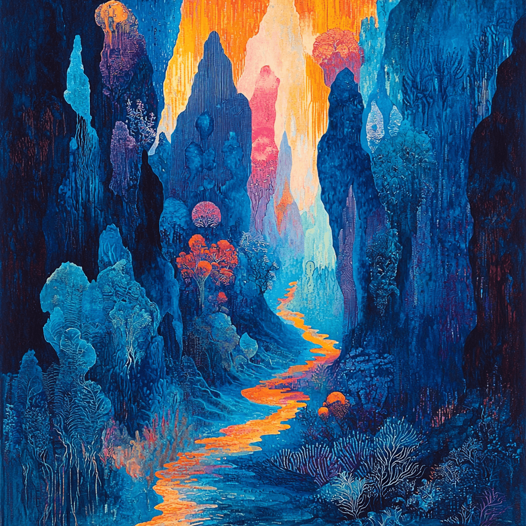 Max Ernst Inspired Enigmatic Wall Art Painting Number Kit