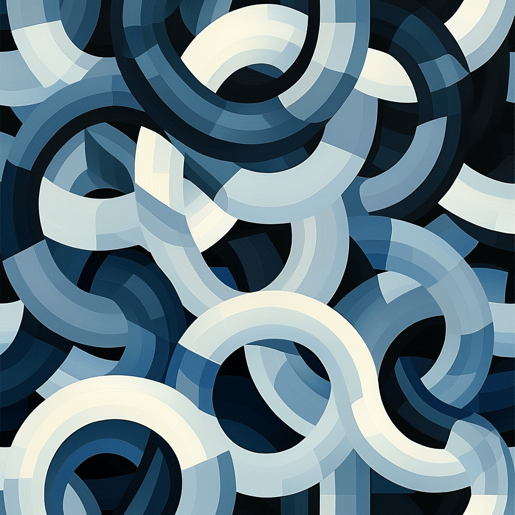 M.C. Escher Inspired Metaphysical Geometries Paint By Numbers Art