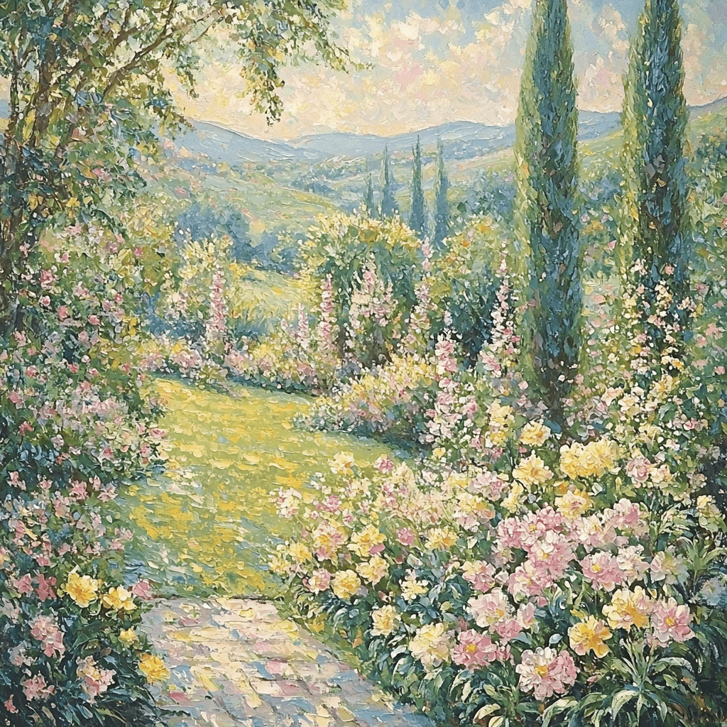 Claude Monet Inspired Gardens Of Serenity Paint By Numbers