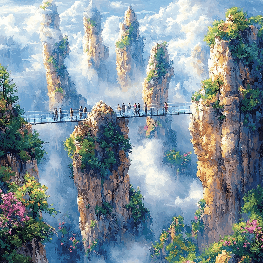Zhangjiajie National Forest Park Paint By Number