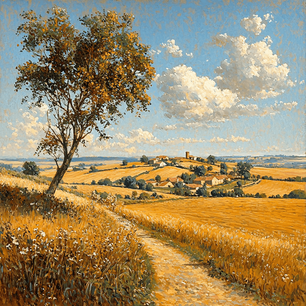 Jean-François Millet Inspired Idyllic Farm Life Numbered Painting Kits