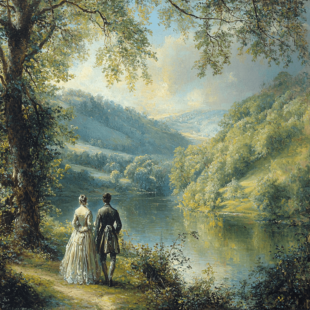 Thomas Gainsborough Inspired Historical Reflections DIY Paint By Numbers