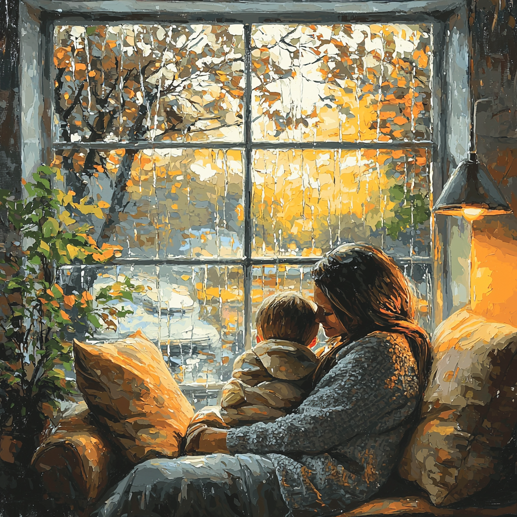 Gentle Rains Painting Number Kit