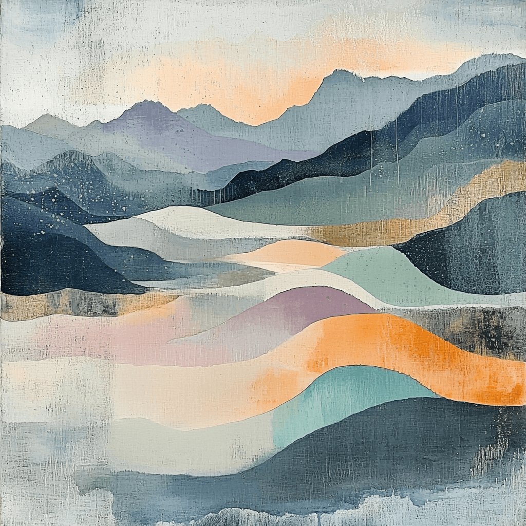 Zhao Mengfu Inspired Harmonious Essence Number Painting